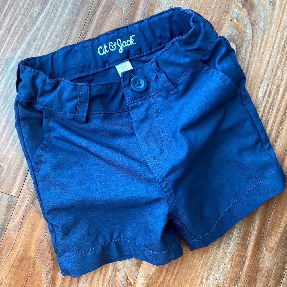 Cat & Jack navy shorts